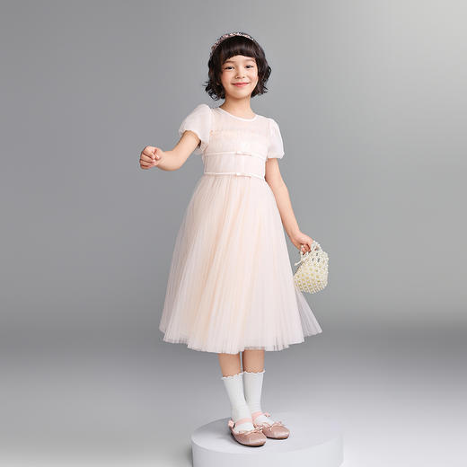 【实体店同款】女童礼裙夏季新款安奈儿童装AG623174 商品图3