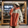 F031607新款防风大帽檐男女同款防风防水冲锋衣夹克外套 商品缩略图3