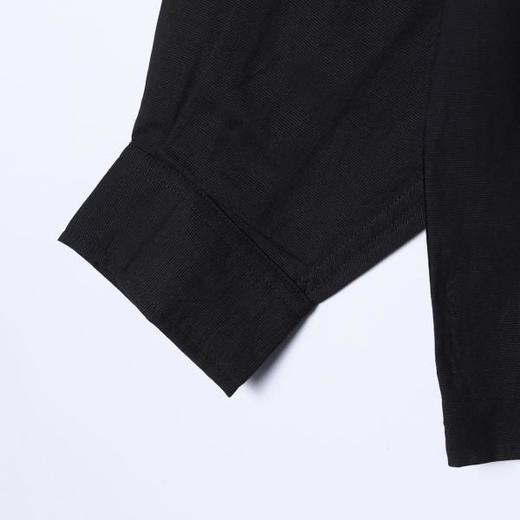 SDSA男装2026新款高贵轻奢韩版简约纯色肌理感长袖衬衫百搭衬衣 商品图3