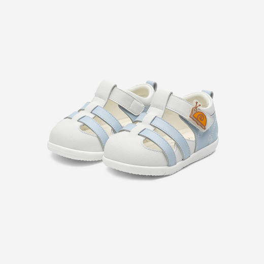 【商场同款】英氏儿童鞋子男童女童步前鞋夏季镂空包头凉鞋26新款 商品图4