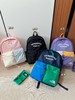 直发 北家拼色轻便双肩包，儿童书包，旅行包 随包赠送露营垫 商品缩略图0