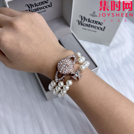 新款原单薇薇安西太后VV326系列 土星珍珠 女士石英腕表 商品图6