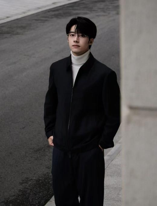 行政轻奢“⁥厅局风”‌干部夹克免烫抗皱翻领休闲夹克外套 商品图8