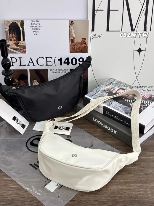 F031682一包2个装2026春季新款防水防划耐磨斜跨单肩腋下包 商品图1