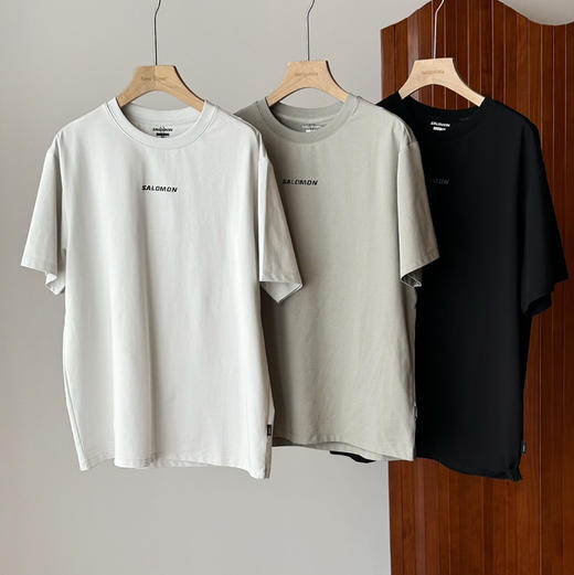 萨洛*蒙轻便速干AMPHI POWER DRY简约短袖T恤2.27 商品图1