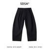 SDSA男装2026新款高贵轻奢韩版简约纯色连腰设计弯刀西裤百搭休闲 商品缩略图0