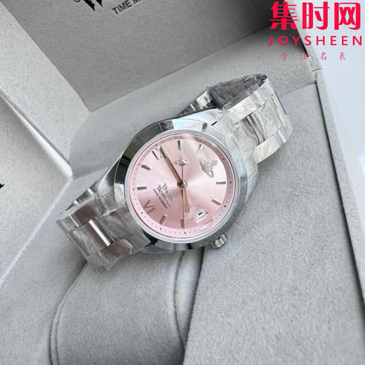 原单薇薇安西太后 女士石英腕表 表径28mm 粉表盘 优雅浪漫女士腕表 商品图5