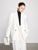 法小曼*子珍气质女神范高端套装白色阔型西装女高级感正肩大女主气场 商品缩略图6
