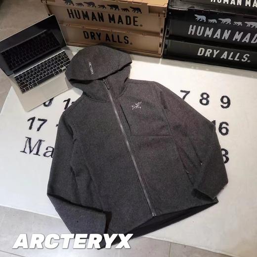 F0316113羊毛加厚保暖型刺绣logo软壳外套男女同款 商品图2