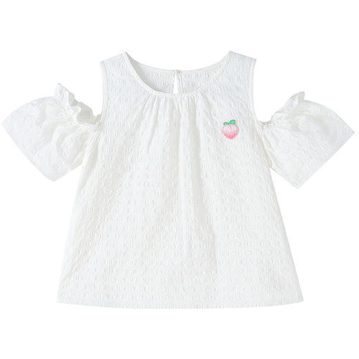 【实体店同款】女童圆领上衣夏季新款安奈儿童装XG621207 商品图5