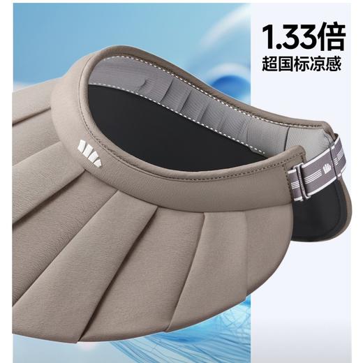 限量秒杀！【蕉下贝壳防晒帽】25SS-蕉下女士百褶贝壳黑胶防晒帽BM561     0320 商品图4