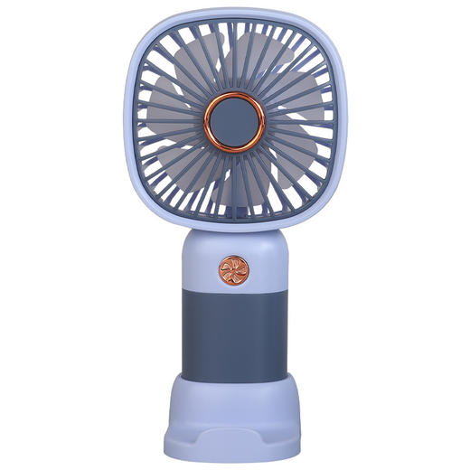 【手持台式风扇❗可爱外观】点滴风扇简约手持USB充电小风扇学生户外迷你桌面手机支架小风扇。rh 商品图4