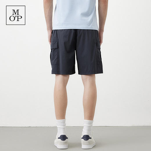 Marc O'Polo/MOP夏季新款高级千鸟格质感舒适吸湿速干休闲短裤男 商品图2