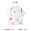 26T146SDSA男装2026新款高贵轻奢时尚简约彩色波点印花圆领短袖T恤百搭 商品缩略图5