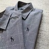 F031653男士长袖衬衫上衣春秋季新款舒适休闲格子衬衣外套 商品缩略图3