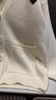F031686慵懒随性毛衣米白色V领宽松落肩针织开衫 商品缩略图3