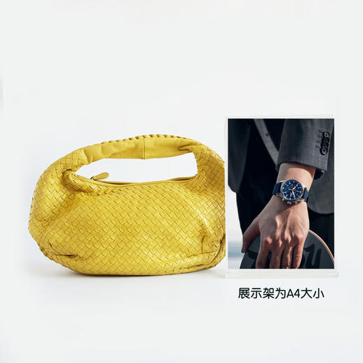 【95新】BV葆蝶家黄色编织包hobo手提包女士090326AK44 商品图9
