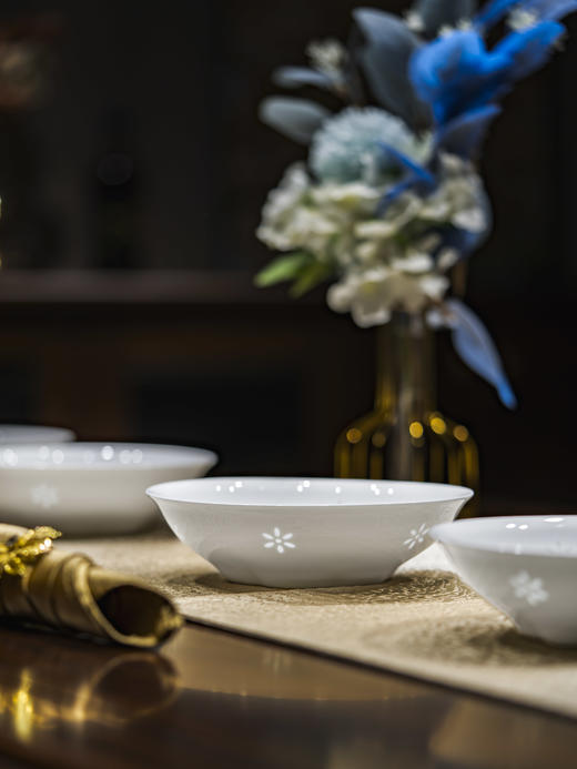 富玉  |  景德镇7英寸-8英寸涡盘/6.5英寸骨碟 商品图5