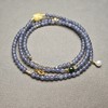 和田玉青海烟紫精美小米珠手串 312-23 商品缩略图3