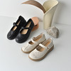 经典鲨2026年夏专柜新品牛皮革复古镂空轻便软底通勤凉鞋女KW233-629021 商品缩略图1