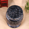 天然玉石骨灰坛黑色净面骨灰桶骨灰坛22.5*23cm 商品缩略图1