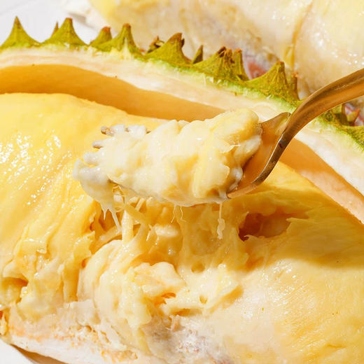 【鲜切榴莲肉🔥 】强烈推荐
一盒2斤带壳，#周榴莲·鲜切薄皮榴莲肉
榴莲味十足 入口即化的奶油口感，烤着吃更好吃 商品图4