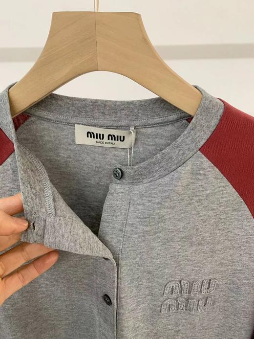 F031683早春学院风氛围感拉满撞色圆领开衫长袖上衣 商品图14