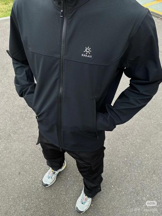 F031698全压胶防水软壳男女同款立领夹克情侣休闲外套 商品图13