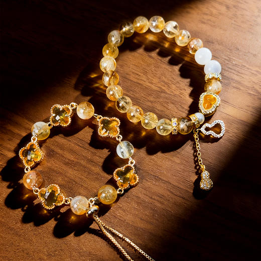 春日限定【抢先购】BAOFANDI 宝梵迪招财暴富黄水晶手链-mi_bba 商品图3