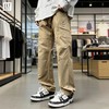 F031649高密度特定梭织全棉纱卡面料立体剪裁户外机能风工装裤 商品缩略图2