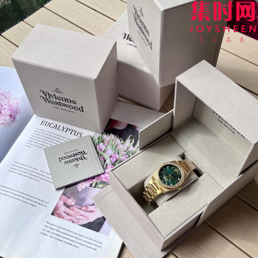 原单薇薇安西太后 女士石英腕表 印花纹路 表径34mm 商品图1