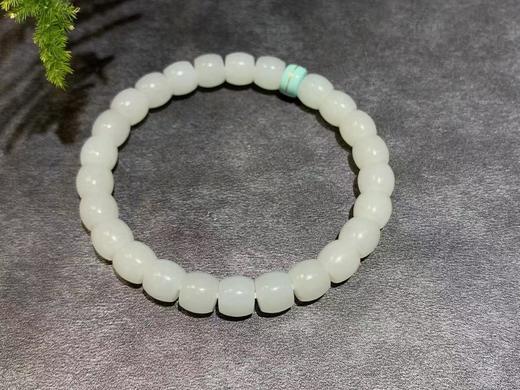 【御珠宫坊】羊脂白玉手串 商品图0