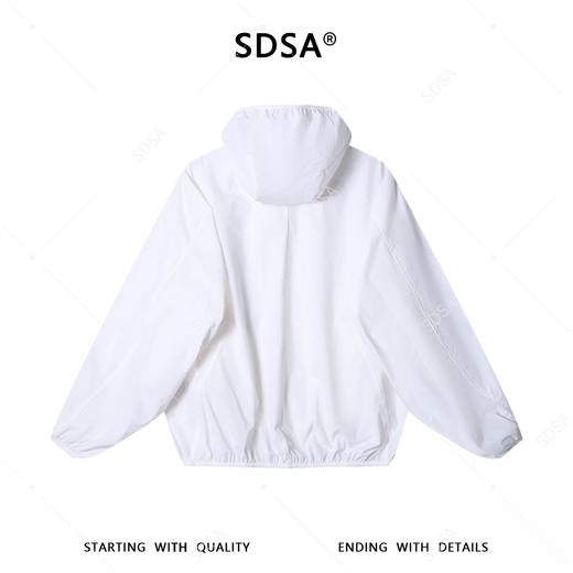 SDSA男装2026新款高贵轻奢时尚简约纯色拉链立领夹克外套户外百搭 商品图4