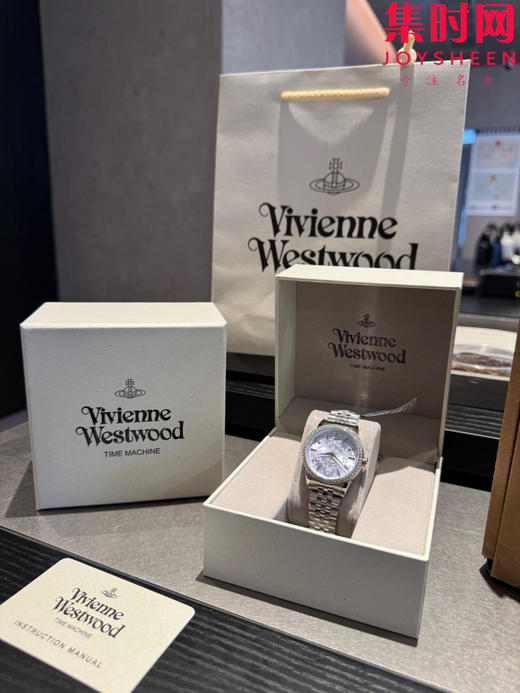 原单薇薇安西太后VV327 女士石英腕表 表径32mm 叛逆时光 优雅绽放 商品图5