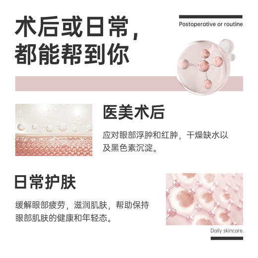 SOYOUNG CLINIC医用重组Ⅲ型人源化胶原蛋白修复贴（眼膜）10g/片*5片/盒 商品图3