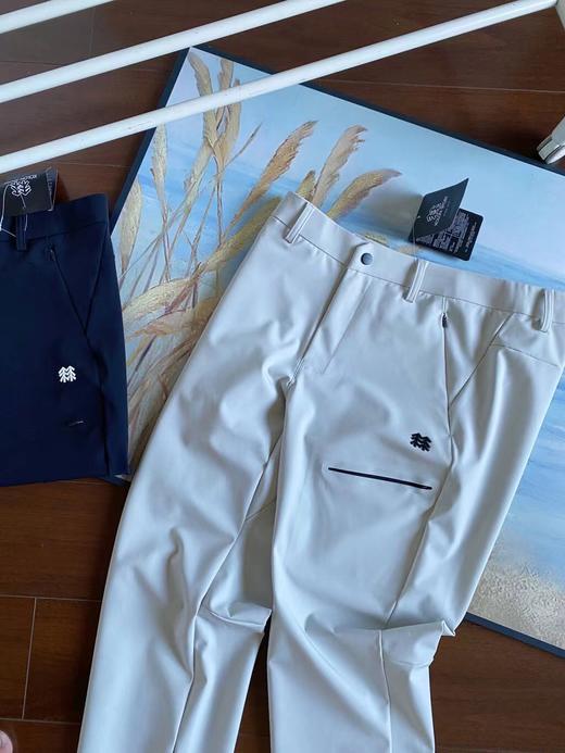 F0316111男士纯色拉链休闲户外登山徒步直筒休闲长裤 商品图3