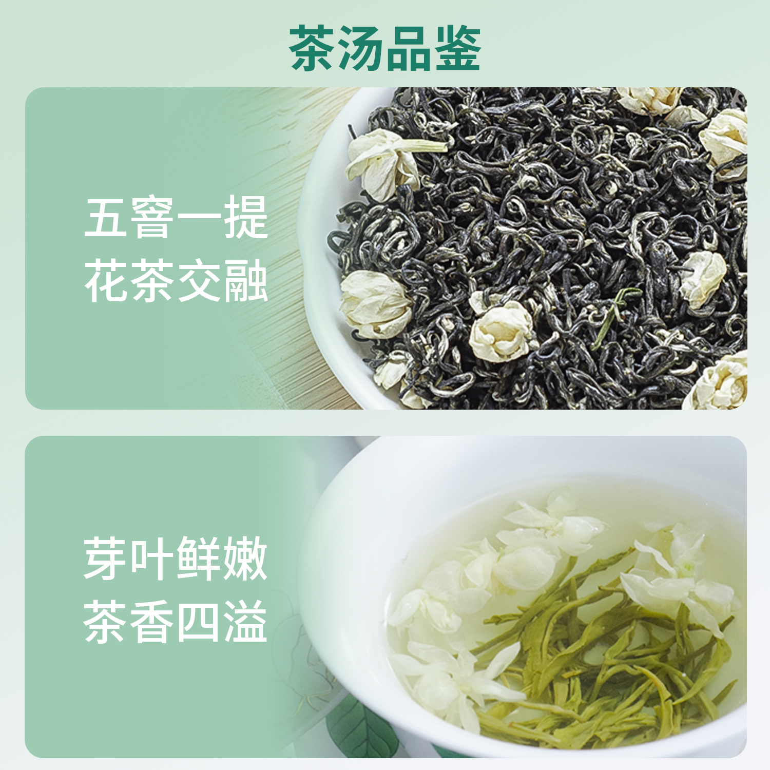 与辉同行同款 | 谢大高茉莉春雪 五窨一提 一芽两-三叶 高山春茶 200g*2罐 （送手提袋）