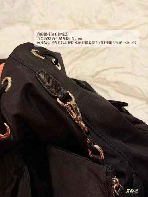 F031625春季新款尼龙大容量轻度防水超耐磨舒适时髦双肩包 商品图7