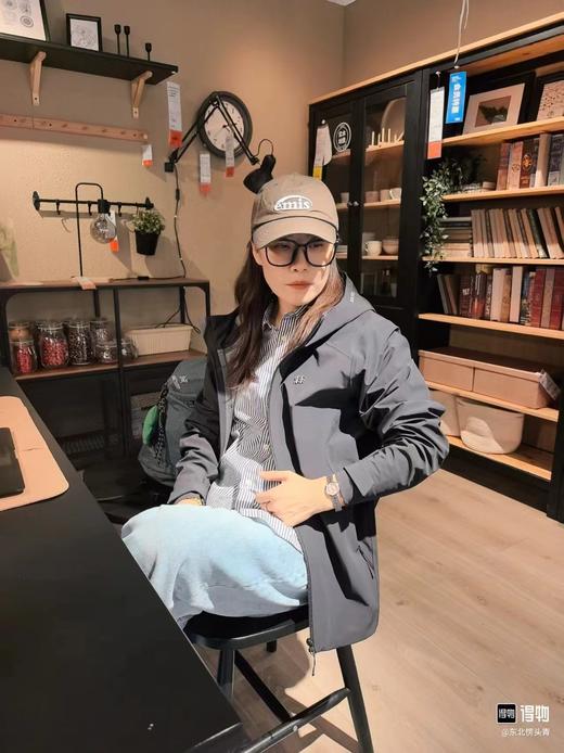 F031618春季新款防泼水防风保暖软壳衣男女同款夹克外套 商品图8