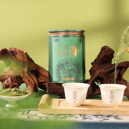 【西湖牌钱塘产区龙井】2026新茶 西湖牌《心头春》特级早春龙井30g罐装 龙井茶 钱塘产区 商品图4