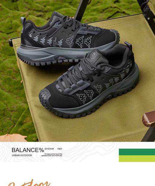 XXM卡帕背靠背运动鞋复古厚底老爹鞋男女跑步登山鞋 商品图0