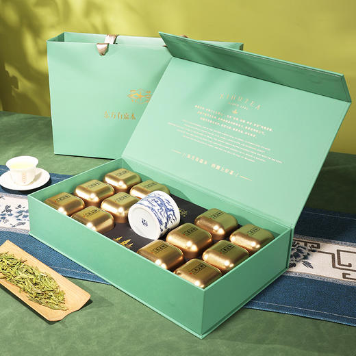 【西湖牌西湖产区龙井】2026新茶 西湖牌《春为贵》特级龙井150g礼盒 西湖产区 商品图4