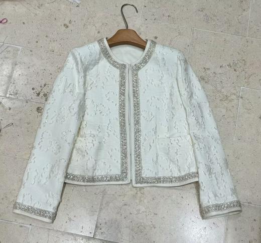 【门店同款】ENJOY春季精致镶钻小香外套 170499001 商品图0