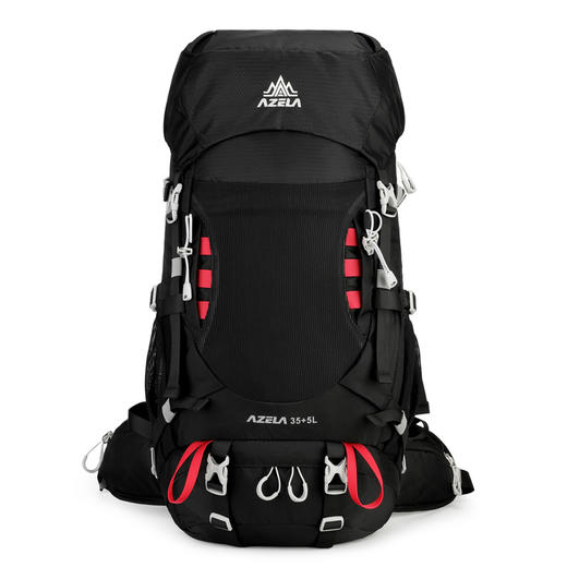 【赠防雨罩】阿泽拉/40L户外登山包徒步运动出行大容量双肩包轻便露营爬山运动背包 商品图10
