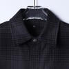 SDSA男装2026新款高贵轻奢格纹飞机扣长袖衬衫潮酷设计高街风上衣 商品缩略图1