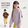 咕噜日记儿童户外撞色拉链外套2026男童轻量泡芙夹克女童连帽新款 商品缩略图3