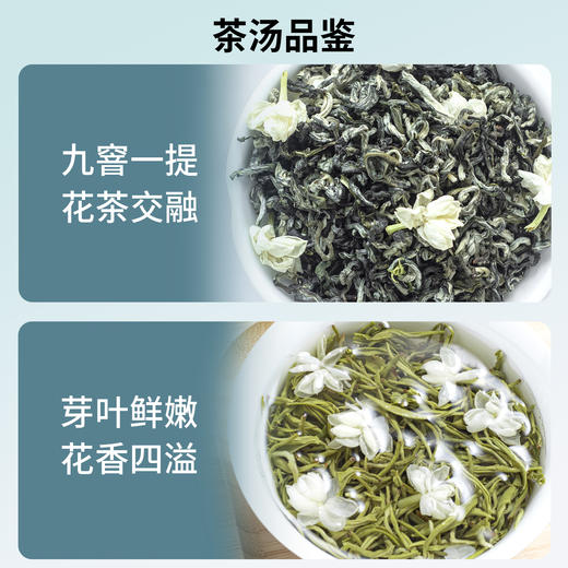 与辉同行同款【谢大高】九窨飘雪 九窨一提 只用芽头 浓郁的花香和清雅的花果香、嫩香的复合香气 商品图7