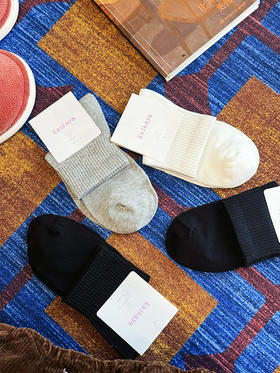 【2件减5元】【把春日穿在脚上】透气休闲运动袜子 5双  高棉面料  弹性足、不勒脚不硌脚  透气透湿不闷汗~