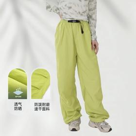 纳趣游侠速干工装裤大直筒防晒户外登山徒步裤时尚女士新品