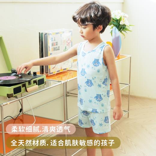 【丝麻棉 背心套】韩国moimoi春夏居家背心套装 商品图5